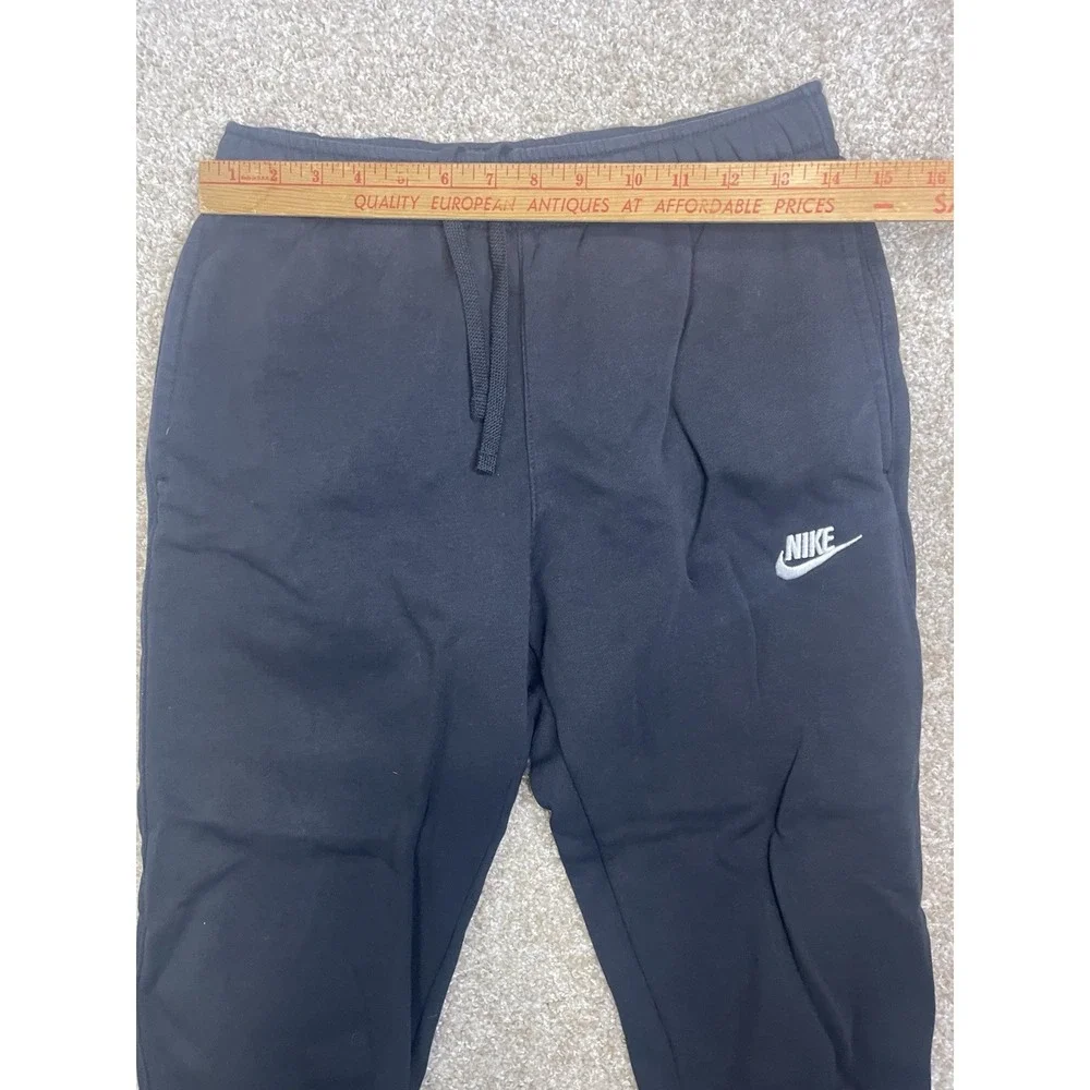 Nike Sportswear Club Fleece Jogger Pants - Black/White, Size S Exelente Condició